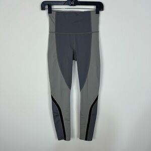 Athleta olive grey full length high waisted leggings athletic workout running